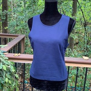 NWOT Sanctuary navy sleeveless top.